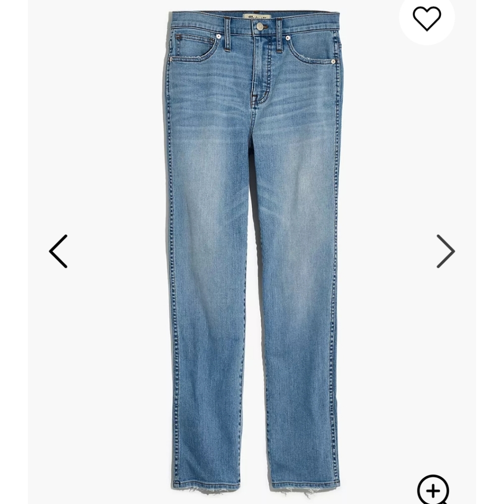 Tall Madewell Stovepipe Jeans in Vance Wash